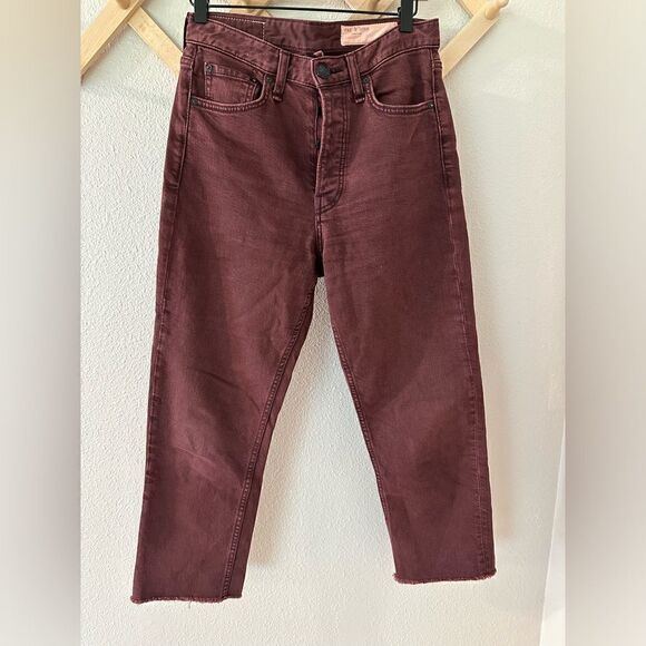 Rag & Bone Maya High Rise Ankle Slim Jeans Sz 27 - Picture 2 of 12